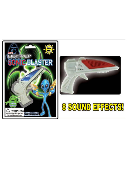 3.5" Mini Sonic Blaster Light Up Toy
